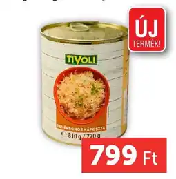 PRIVÁT Tivoli fehérboros káposzta ajánlat