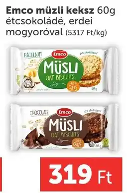 PRIVÁT Emco müzli keksz ajánlat