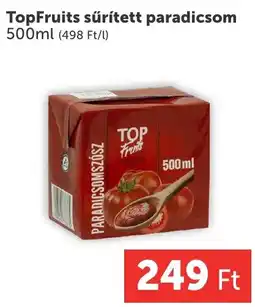PRIVÁT TopFruits sűrített paradicsom ajánlat