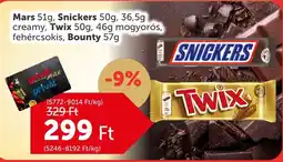 PRIVÁT snickers twix ajánlat