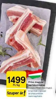 Tesco Friss magyar sertésoldalas ajánlat