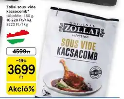 Tesco Zollai Sous Vide kacsacomb ajánlat