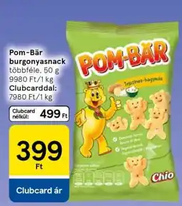 Tesco Pom-Bär burgonyasnack ajánlat