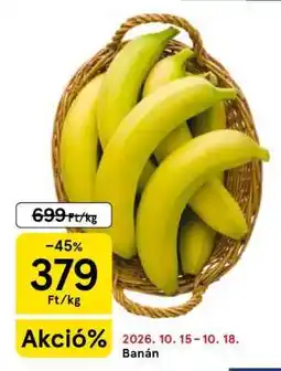 Tesco Banán ajánlat
