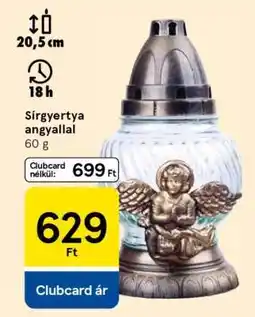Tesco Sírgyeertya angyallal ajánlat
