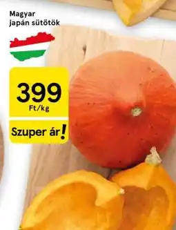 Tesco Magyar japán sütőtök ajánlat