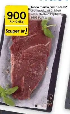 Tesco Tesco marha Rump steak ajánlat