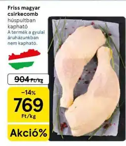 Tesco Friss magyar csirkecomb ajánlat