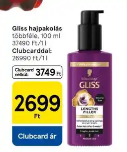 Tesco Gliss hajpakolás ajánlat