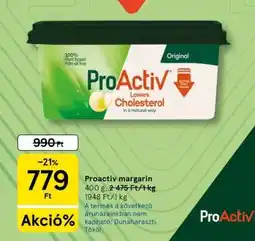 Tesco ProActiv margarin ajánlat