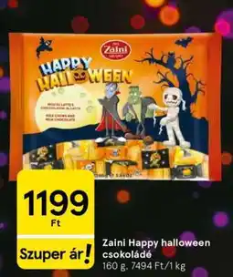 Tesco Zaini Happy halloween csokoládé ajánlat