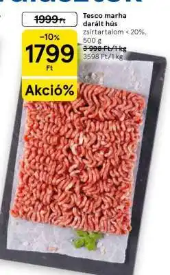 Tesco Tesco marha darált hús ajánlat