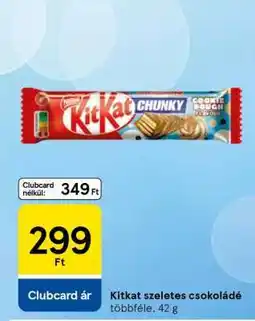 Tesco Kitkat szeletes csokoládé ajánlat