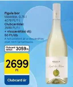 Tesco Figula bor ajánlat