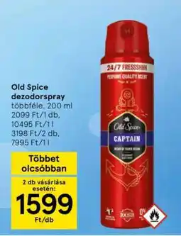 Tesco Old Spice dezodorspray ajánlat