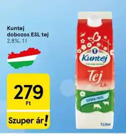 Tesco Kuntej dobozos ESL tej ajánlat