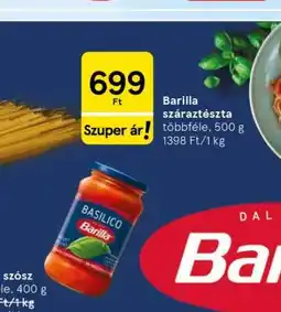 Tesco Barilla száraztészta ajánlat