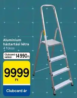 Tesco Aluminium háztartási létra ajánlat