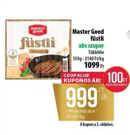 Coop MASTER GOOD FÜSTLI ajánlat