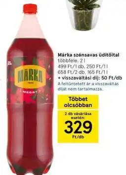 Tesco Márka Szénsavas Üdítőital ajánlat