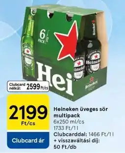 Tesco Heineken üveges sör multipack ajánlat