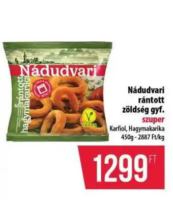 Nádudvari rántott zöldség gyf