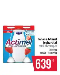 Coop Danone Actimel joghurtital ajánlat