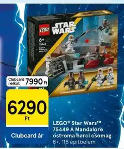 Tesco LEGO Star Wars 75449 A Mandalore ostroma harci csomag ajánlat