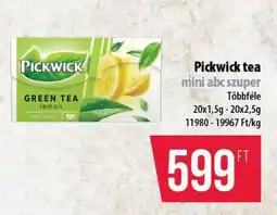 Coop Pickwick Tea ajánlat