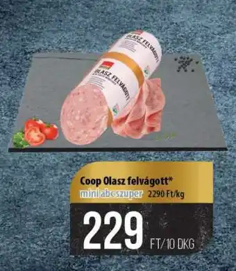 Coop olasz felvágott