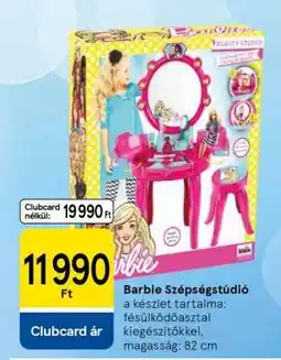 Tesco Barbie Szépségstúdió ajánlat