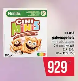 Coop Nestlé gabonapehely mini abcszuper ajánlat