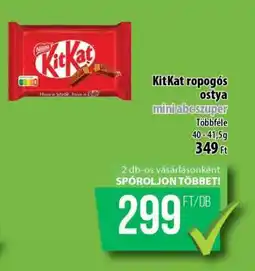 Coop KitKat ropogós ostya ajánlat