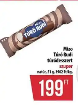 Coop Mizo Túró Rudi túródesszert ajánlat