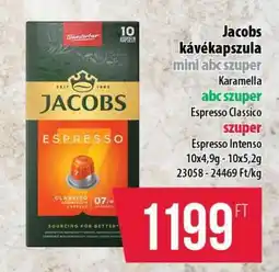 Coop Jacobs kávékapszula ajánlat