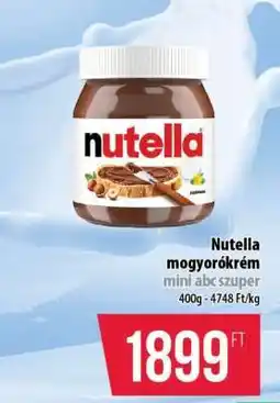 Coop Nutella mogyorókrém ajánlat