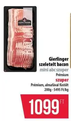 Coop GIERLINGER SZELETELT BACON ajánlat