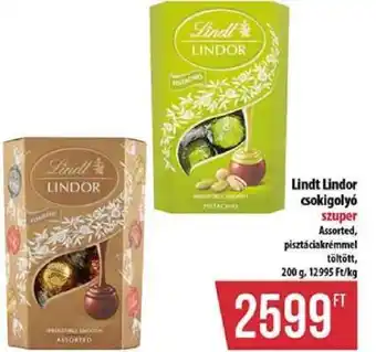Lindt Lindor csokigolyó