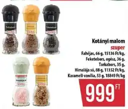 Coop Kotányi malom szuper ajánlat