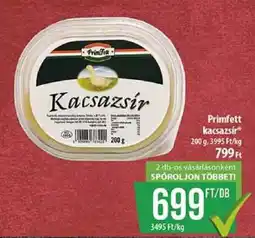 Coop Primfett Kacsazsír ajánlat