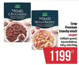 Coop Coop Premium Crunchy müzli ajánlat
