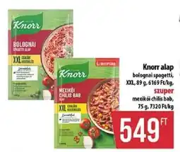 Coop Knorr alap ajánlat