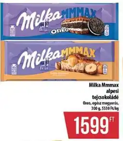 Coop Milka Mmmax alpesi tejcsokoládé ajánlat