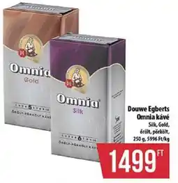 Coop Douwe Egberts Omnia kávé ajánlat