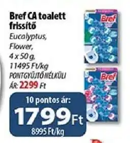 Coop Bref CA toalett frissítő ajánlat