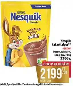 Coop Nesquik Kakaóitalpor ajánlat