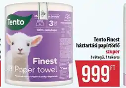 Coop Tento Finest háztartási papírtörlő ajánlat