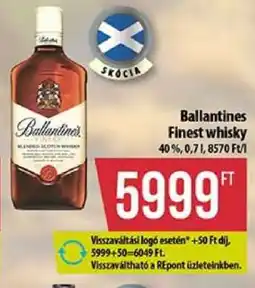 Coop Ballantines Finest Whisky ajánlat