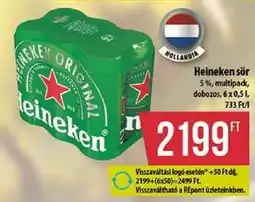 Coop Heineken sör ajánlat