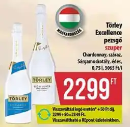 Coop Törley Excellence pezsgő ajánlat
